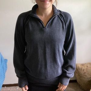 Heavy duty black sweater